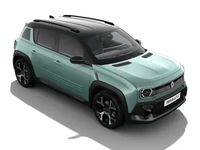 Neu Renault 4 E-Tech Komfort 110 kW (150 PS) 2026 Grün SUV