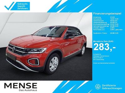 Usata VW T-Roc Cabriolet Goal 150 CV (110 kW) 2025 Rosso Cabrio