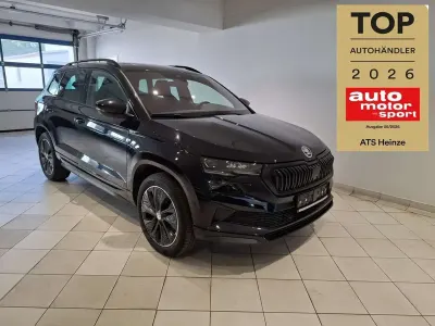 Gebraucht Skoda Karoq SportLine 190 PS (139 kW) 2024 Schwarz SUV