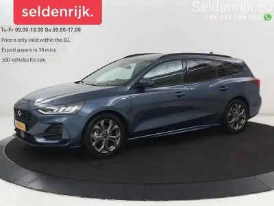 Gebraucht Ford Focus ST-Line X 125 PS (91 kW) 2022 Blau Limousine