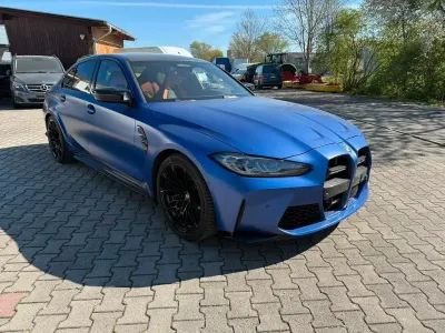 Brugt BMW M3 Competition Edition 510 HK (375 kW) 2021 Blå Sedan