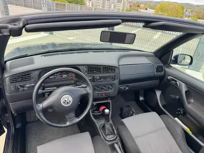 Używany VW Golf 116 KM (85 kW) 2001 Niebieski Kabriolet