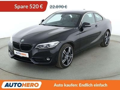 Gebraucht BMW 230 Sport Line 252 PS (185 kW) 2019 Saphirschwarz Coupé