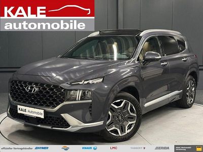 Lagoon blue metallic Gebraucht 2021 Hyundai Santa Fe Signature SUV | 34.780 € (Etwas zu teuer)