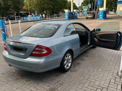 Gebraucht Mercedes CLK200 Elegance 163 PS (119 kW) 2003 Blau Coupé