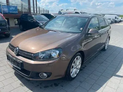 Brugt VW Golf VI Highline 122 HK (89 kW) 2011 Brun Hatchback