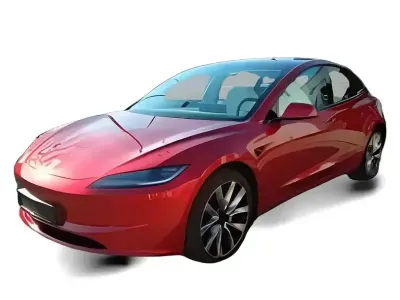 Brugt Tesla Model 3 366 kW (498 HK) 2024 Rød Sedan