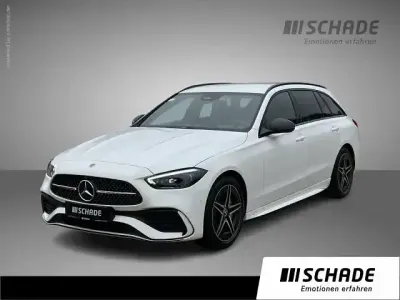 Gebraucht Mercedes C220 AMG line 205 PS (150 kW) 2025 Weiß Limousine