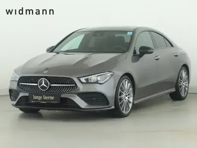 Gebraucht Mercedes CLA250 AMG line 224 PS (164 kW) 2022 Metalliclack mountaingrau Coupé