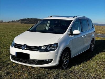 Gebraucht VW Sharan Cup 177 PS (130 kW) 2014 Weiß Van / Kleinbus
