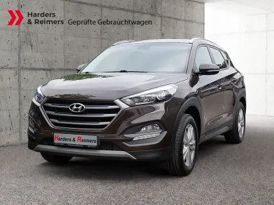 Gebraucht Hyundai Tucson 132 PS (97 kW) 2016 Braun SUV