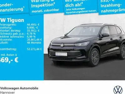 Nowe VW Tiguan Life 150 KM (110 kW) 2025 Czarny SUV