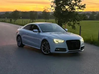 Gebraucht Audi A5 S-Line 245 PS (180 kW) 2014 Weiß Coupé