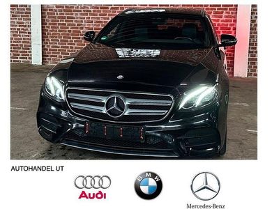Schwarz Gebraucht 2017 Mercedes E220 AMG Limousine | 26.200 € (Guter Preis)