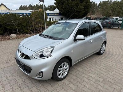 Gebraucht Nissan Micra Acenta 80 PS (58 kW) 2016 Silber Kleinwagen