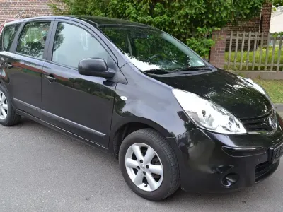 Gebraucht Nissan Note Visia 88 PS (64 kW) 2009 Schwarz Kleinwagen