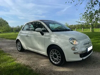 Second-hand Fiat 500C 69 CP (50 kW) 2013 Alb Cabrio