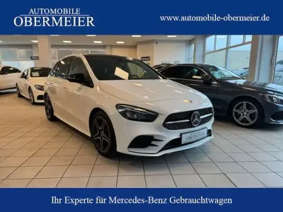 Gebraucht Mercedes B200 Night 163 PS (119 kW) 2019 Weiß (polarweiss) Van / Kleinbus
