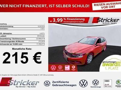 Tornadorot Gebraucht 2021 VW Passat Business Kombi | 18.949 € (Superpreis)