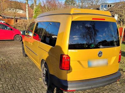 Gebraucht VW Caddy Maxi 131 PS (96 kW) 2018 Gelb Van / Kleinbus
