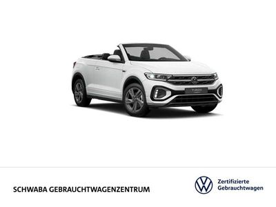 Gebraucht VW T-Roc Cabriolet R-line 150 PS (110 kW) 2025 Pure white/schwarz Cabrio