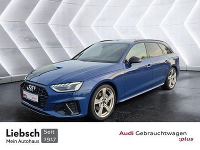 Używany Audi A4 S-Line 204 KM (150 kW) 2023 Niebieski Kombi