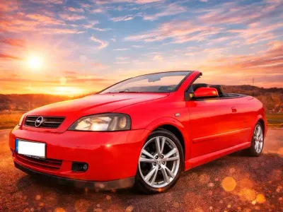 Gebraucht Opel Astra Cabriolet Edition 125 PS (91 kW) 2003 Rot Cabrio