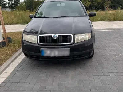 Gebraucht Skoda Fabia 75 PS (55 kW) 2003 Schwarz Kleinwagen