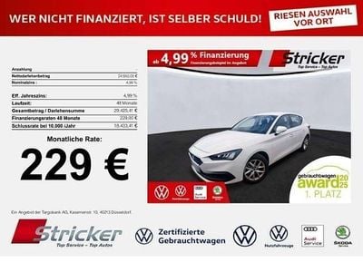 Gebraucht Seat Leon Style 150 PS (110 kW) 2025 Weiß Limousine