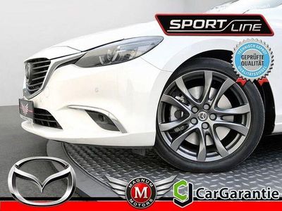 Gebraucht Mazda 6 Sports-Line 192 PS (141 kW) 2015 Weiß Kombi