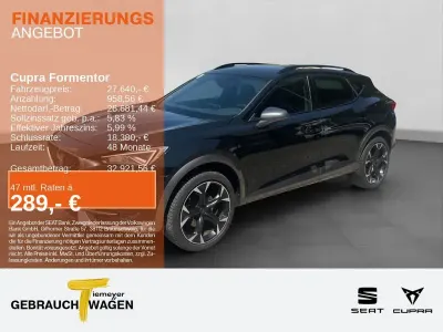 Gebraucht Cupra Formentor 150 PS (110 kW) 2023 Schwarz SUV