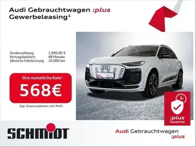 Brugt Audi Q6 e-tron S-Line 225 kW (306 HK) 2025 Hvid SUV