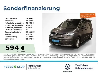 Używany VW California Beach 150 KM (110 kW) 2024 Szary Van