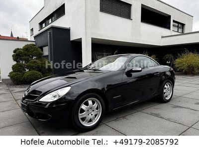 Usata Mercedes SLK200 163 CV (119 kW) 2007 Nero Cabrio