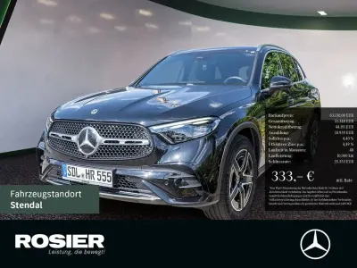 Gebraucht Mercedes GLC220 AMG line 197 PS (144 kW) 2026 Schwarz / obsidianschwarz SUV