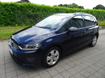 Gebraucht VW Golf Sportsvan Comfortline 110 PS (80 kW) 2014 Blau Van / Kleinbus