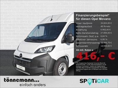 Nouă Opel Movano 140 CP (102 kW) 2025 Alb Van