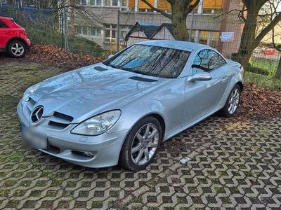 Gebraucht Mercedes SLK350 272 PS (200 kW) 2006 Silber Cabrio