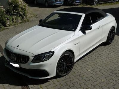 Gebraucht Mercedes C63 AMG AMG 510 PS (375 kW) 2018 Diamantweiss  metalliclack Cabrio
