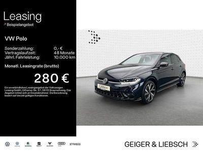 Deep black perleffekt Gebraucht 2022 VW Polo R-line Limousine | 21.999 € (Fairer Preis)