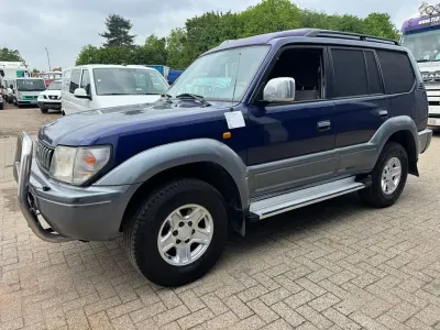 Gebraucht Toyota Land Cruiser 125 PS (91 kW) 1997 Blau SUV