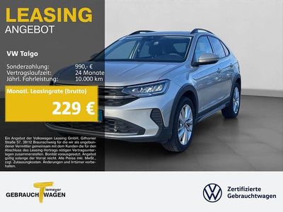 Gebraucht VW Taigo Move 150 PS (110 kW) 2024 Silber SUV