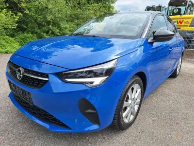 Gebraucht Opel Corsa Edition 75 PS (55 kW) 2021 Perl blau/voltaik blau Kleinwagen