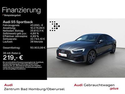 Second-hand Audi S5 Sportback Sport 341 CP (250 kW) 2023 Gri Hatchback