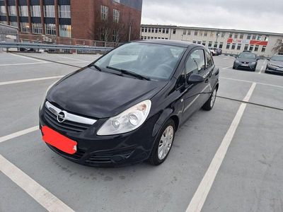 Gebraucht Opel Corsa 60 PS (44 kW) 2009 Schwarz Kleinwagen