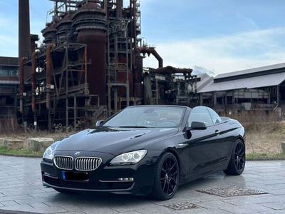 gebraucht BMW 650 Cabriolet i F12 Navi AHK Vollleder Scheckheft