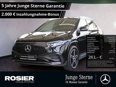 Gebraucht Mercedes EQA300 Advanced 167 kW (228 PS) 2025 Schwarz / nachtschwarz SUV