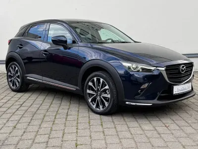 Gebraucht Mazda CX-3 Sports-Line 121 PS (88 kW) 2019 Blau SUV