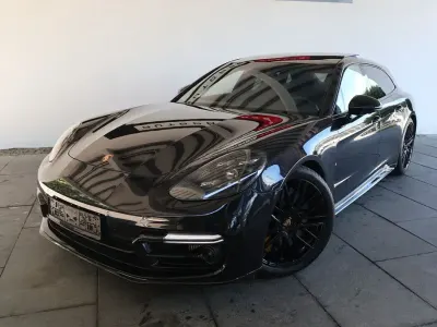 Gebraucht Porsche Panamera Turbo S Sport Turismo 630 PS (463 kW) 2021 Schwarz Limousine