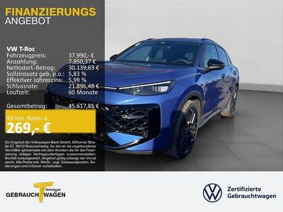 Nieuw VW T-Roc Style 150 PK (110 kW) 2026 Blauw SUV